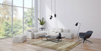Mastercraft galleria 63138 6282 Yellow, Beige, Multicoloured Living Room Moroccan Rug.