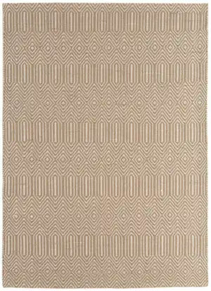 Asiatic sloan taupe Brown Living Room Striped Rug.