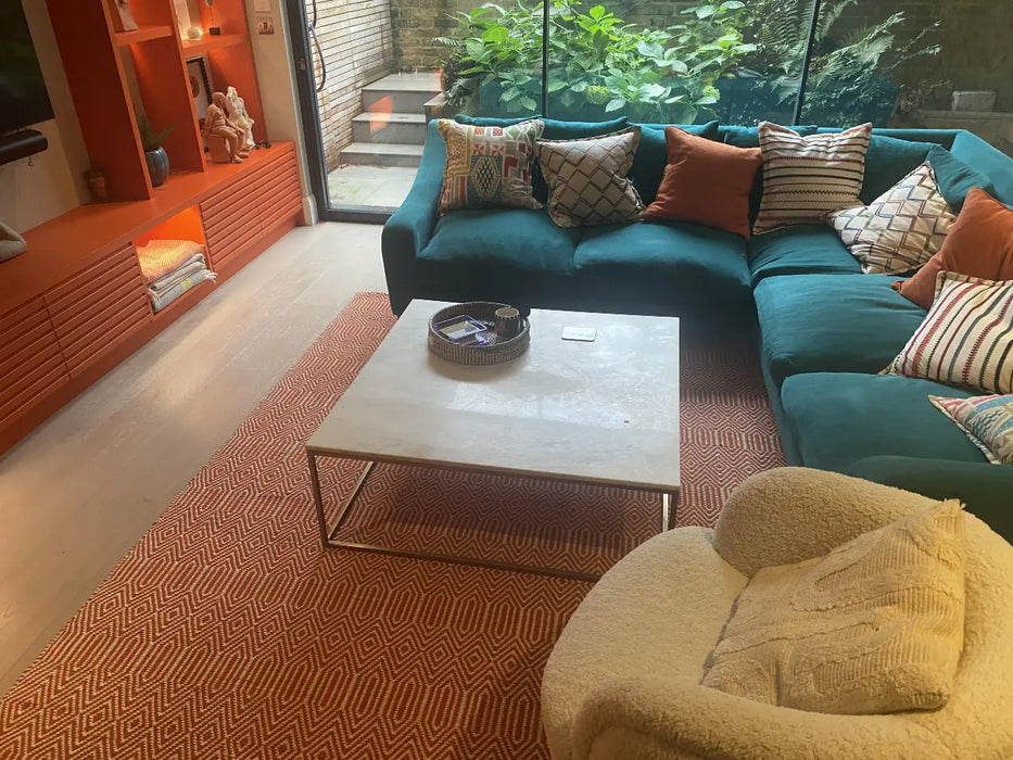 Photo By J.R. | Sloan Orange Rug