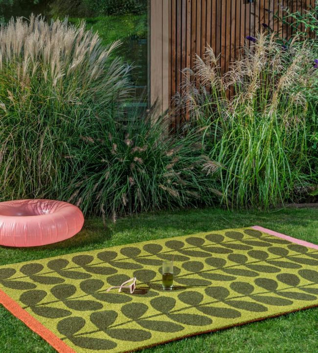 In-Outdoor Orla Kiely Solid Stem Seagrass outdoor 464507 Rug