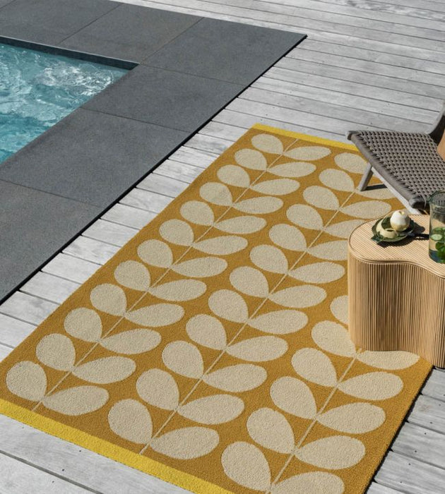 In-Outdoor Orla Kiely Solid Stem - Sunflower outdoor 463606 Rug
