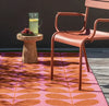 In-Outdoor Orla Kiely Solid Stem - Paprika outdoor 463601 Rug
