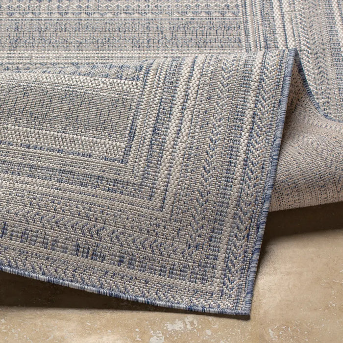 SIERRA In- & Outdoor Global Dark Blue Rug