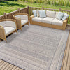 SIERRA In- & Outdoor Global Dark Blue Rug