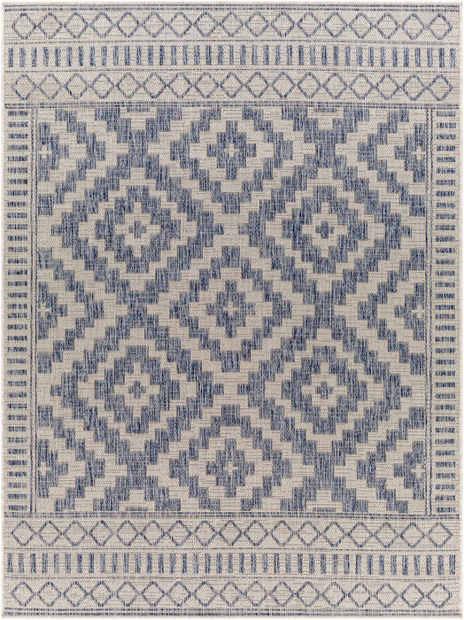 TRICIA In- & Outdoor Global Jute-Look Brown Rug