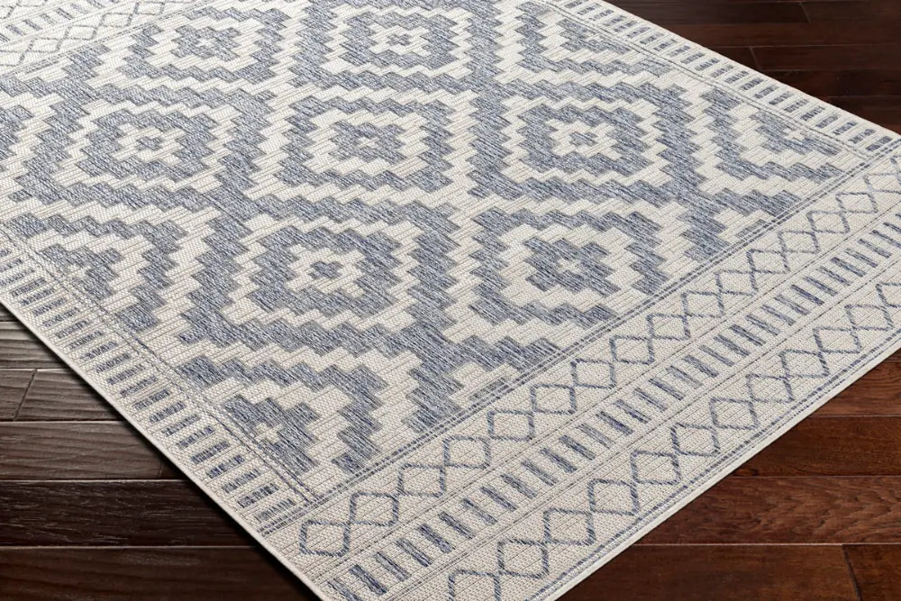 TRICIA In- & Outdoor Global Jute-Look Brown Rug