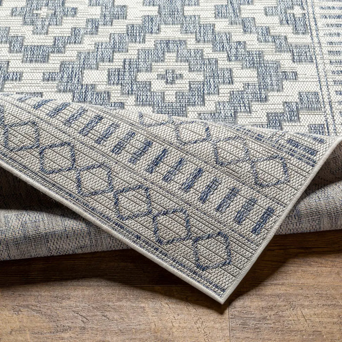 TRICIA In- & Outdoor Global Jute-Look Brown Rug