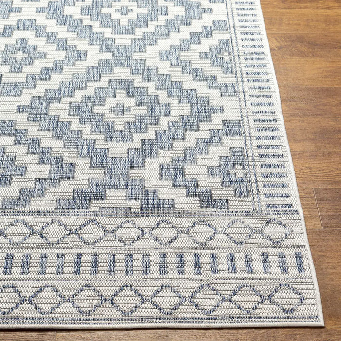 TRICIA In- & Outdoor Global Jute-Look Brown Rug