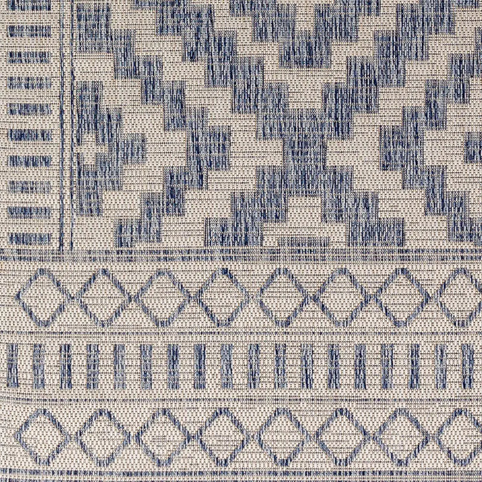 TRICIA In- & Outdoor Global Jute-Look Brown Rug