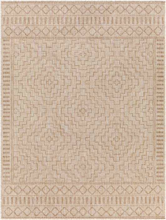 TRICIA In- & Outdoor Global Jute-Look Beige Rug