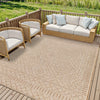 Tricia In- & Outdoor Global Jute-Look Beige Rug