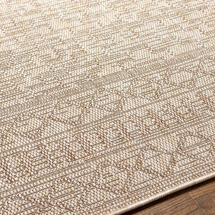 TRICIA In- & Outdoor Global Jute-Look Beige Rug