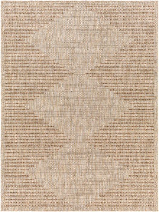 LIGAIA In- & Outdoor Global Jute-Look Brown Rug