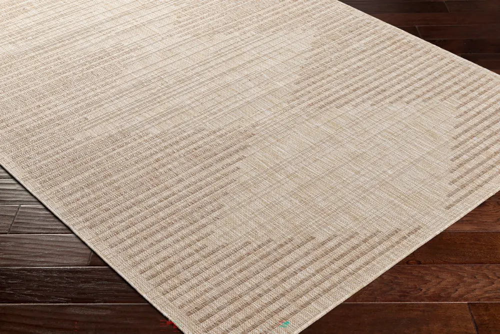 LIGAIA In- & Outdoor Global Jute-Look Brown Rug