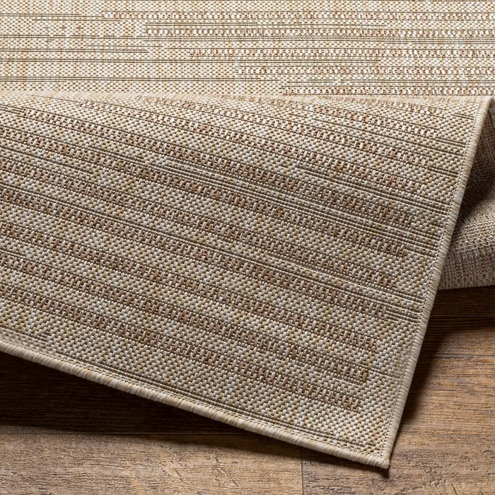LIGAIA In- & Outdoor Global Jute-Look Brown Rug