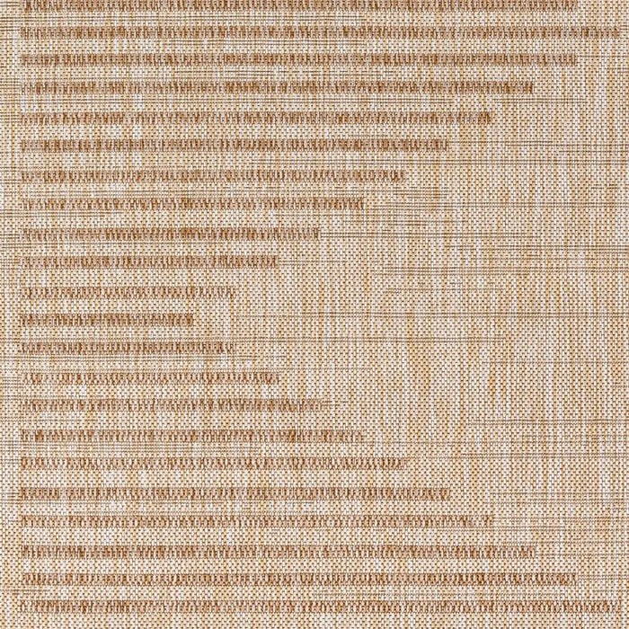 LIGAIA In- & Outdoor Global Jute-Look Brown Rug
