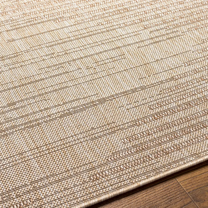 LIGAIA In- & Outdoor Global Jute-Look Brown Rug