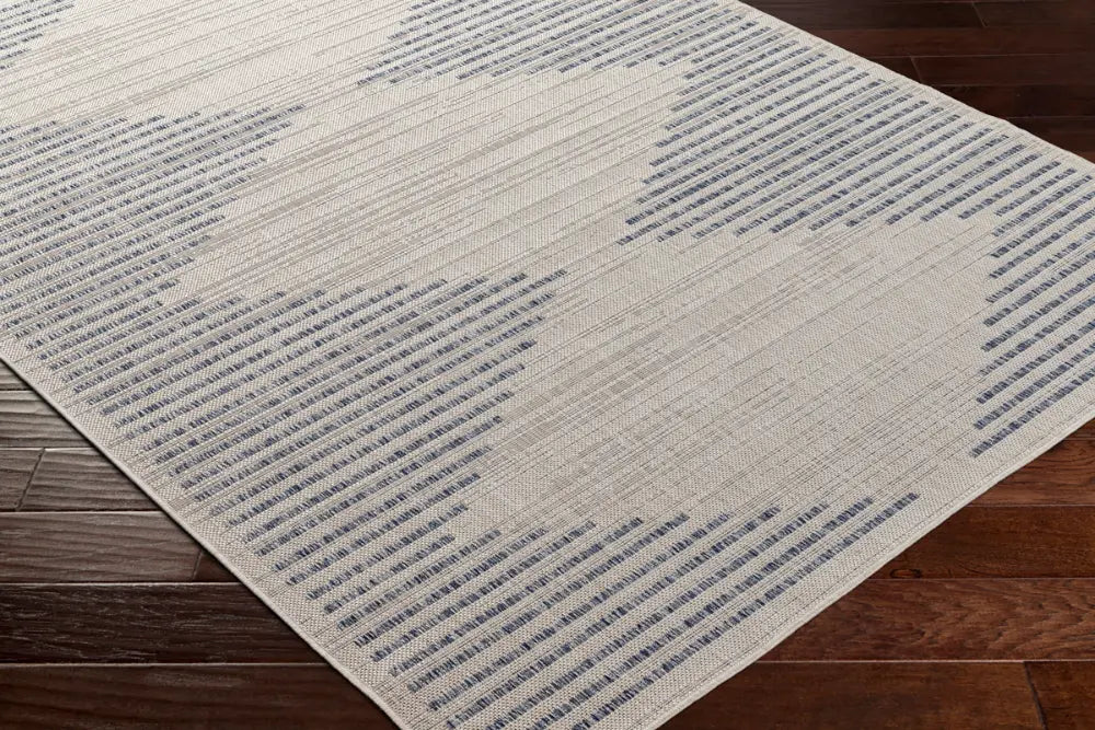 LIGAIA In- & Outdoor Global Dark Blue Rug