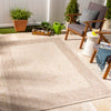LAYLA In- & Outdoor Cottage Jute-Look Beige Rug