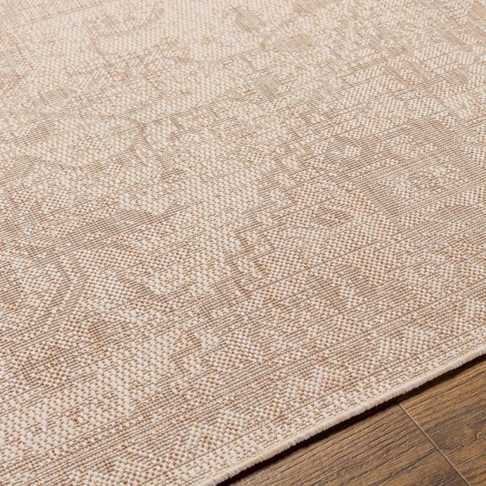 Linda In- & Outdoor Oriental Jute-Look Beige Rug