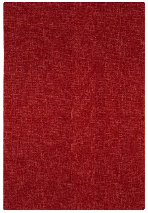 Asiatic tweed berry Red  Wool Rug.