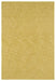 Asiatic tweed ochre Yellow  Wool Rug.