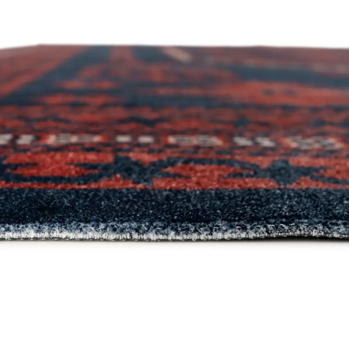 Soft Washable Velvet Asha Red Washable