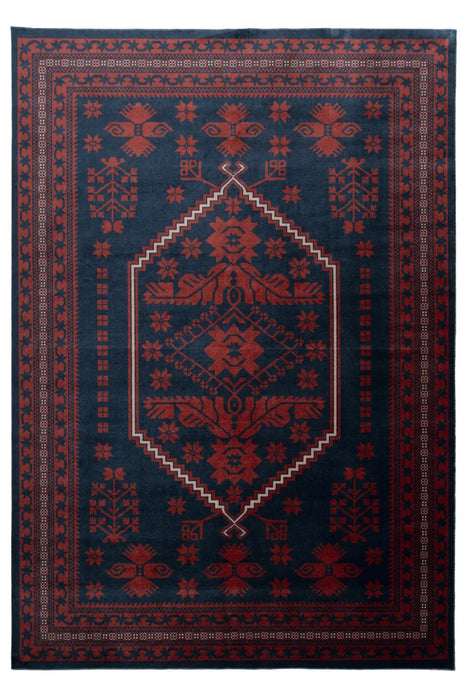 Soft Washable Velvet Asha Red Washable