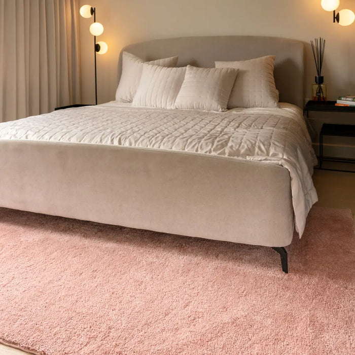K Washable Shaggy Blossom Blush