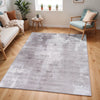 GIULIA Abstract Modern Marble Light Grey Rug