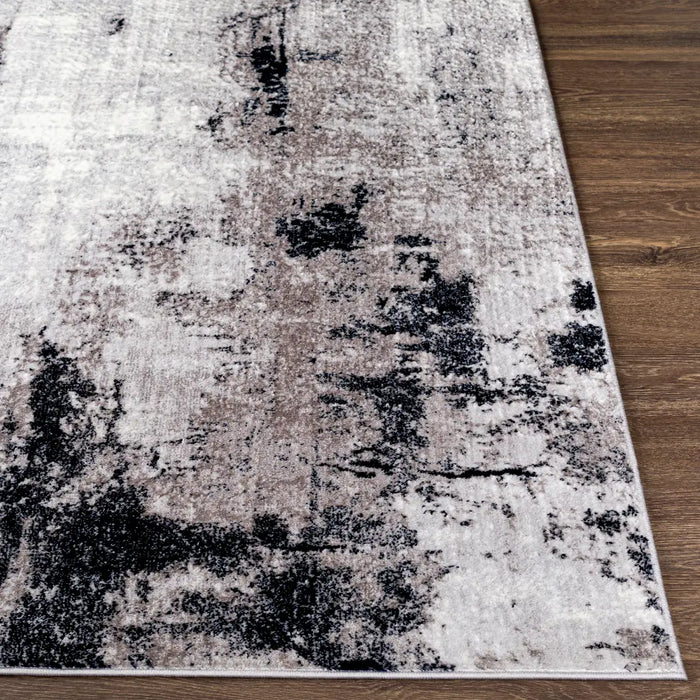 GIULIA Abstract Modern Marble Grey Rug