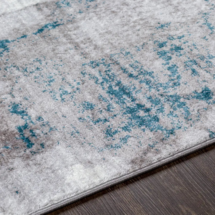 GIULIA Abstract Modern Marble Medium Grey Rug