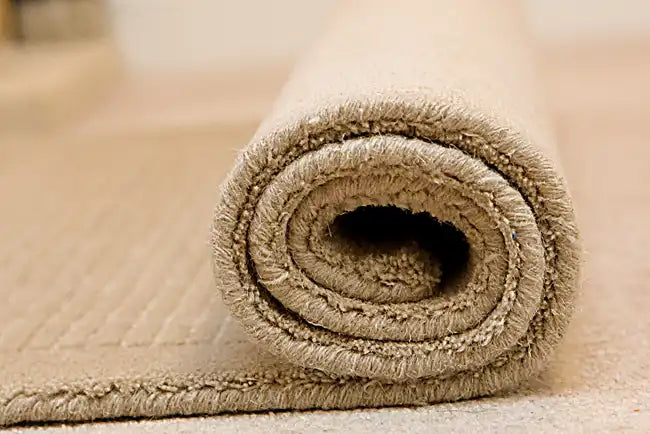 Asiatic york york beige Beige Living Room Wool Rug.