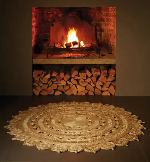 Asiatic zira 001 natural Beige Living Room  Rug.